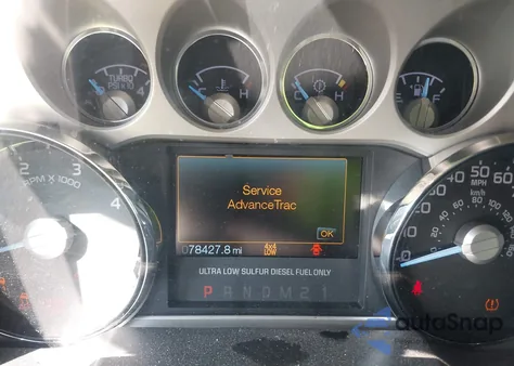 2012 Ford F-250 Lariat из США, поврежденный, VIN 1FT7W2BT6CEB91351